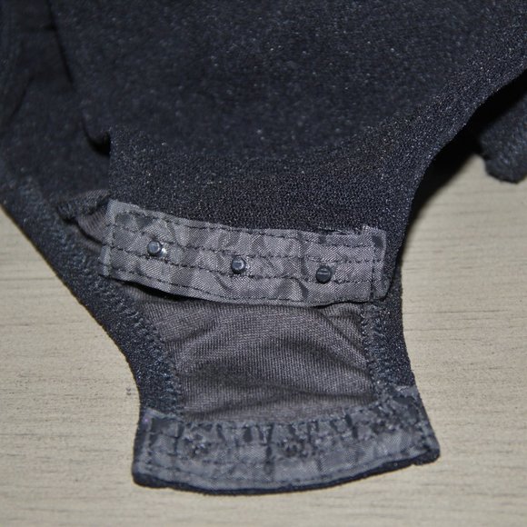 Only Hearts Helena Stuart NYC Black Mesh Nylon Stretchy Top Bodysuit M/L - Picture 6 of 8